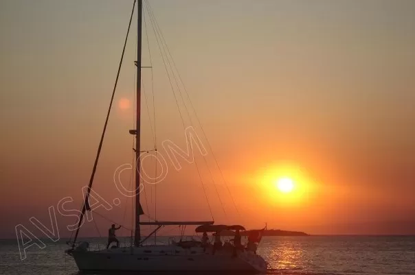 Avşa Gün Batımı Fotoğrafları