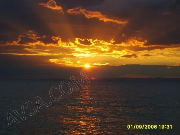 Avşa Gün Batımı Fotoğrafları